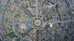 號稱不堵車的八卦城，如今已經(jīng)裝上交通信號燈